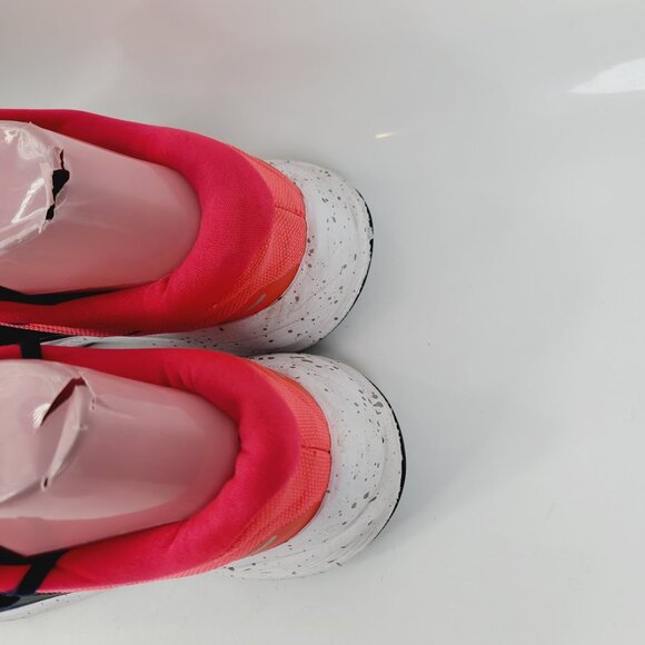 Nike Men's Navy Crimson Red Air Zoom Structure 24 Athletic Running Shoes Size 10 - Picture 4 of 7